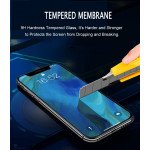 Wholesale iPhone 11 Pro Max (6.5in) / XS Max HD Tempered Glass Full Glue Screen Protector (White Edge)